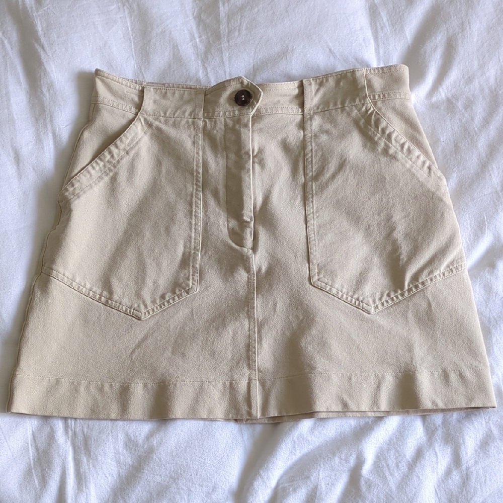 H&M Light Tan Skirt
